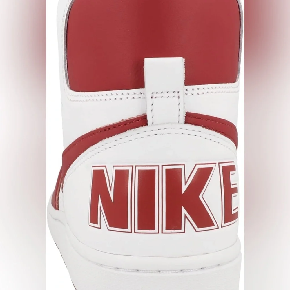 🔥Nike Terminator High Shoes White University Red [FJ4454-100] Mens Size 8.5🔥